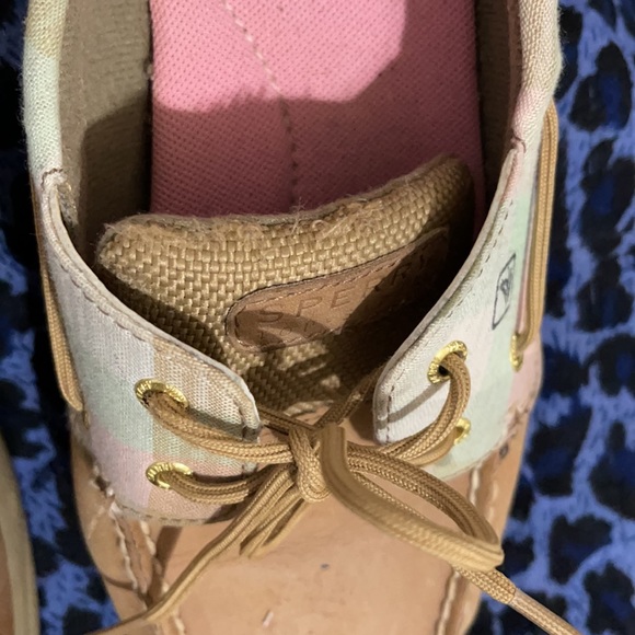 Pre-loved, Sperry tan, women’s loafers - Picture 6 of 6